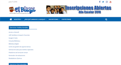 Desktop Screenshot of gimnasioelbosque.edu.co
